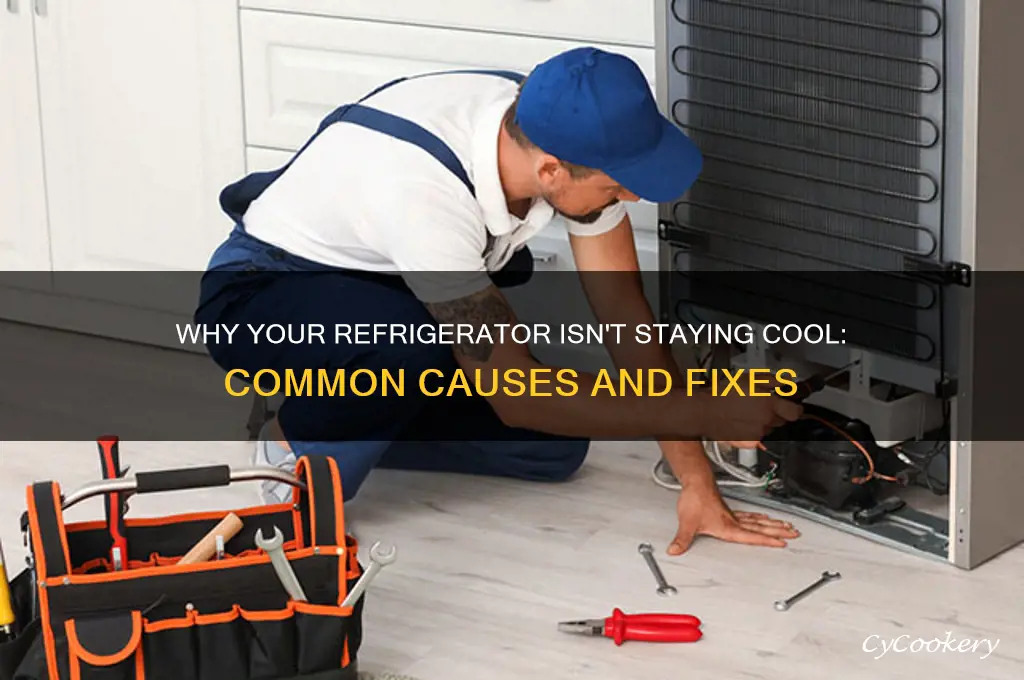 why would a refrigerator not stay cool
