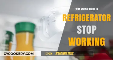 Why Your Refrigerator Light Stopped Working: Common Causes & Fixes