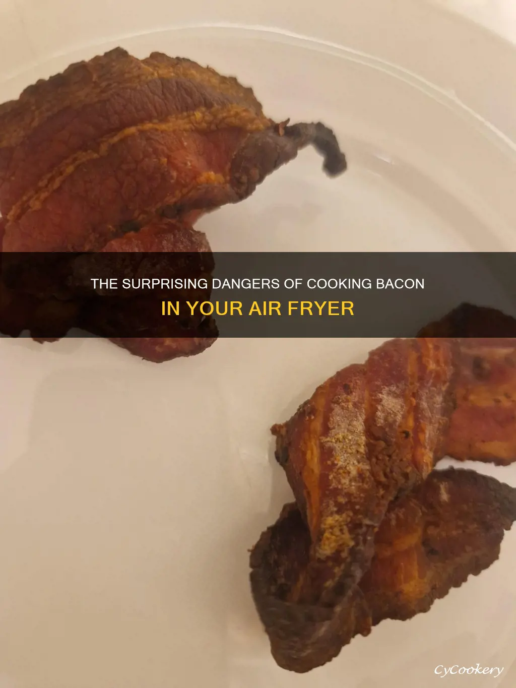 why you should never cook bacon in your air fryer