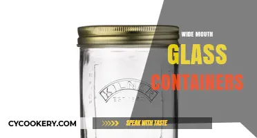 Versatile Wide Mouth Glass Containers: Storage, Style, and Sustainability Tips