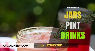 Refreshing Wide Mouth Jar Pint Drinks: Creative Recipes & Serving Ideas