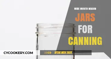 Canning Made Easy: Wide Mouth Mason Jars for Preserving Success
