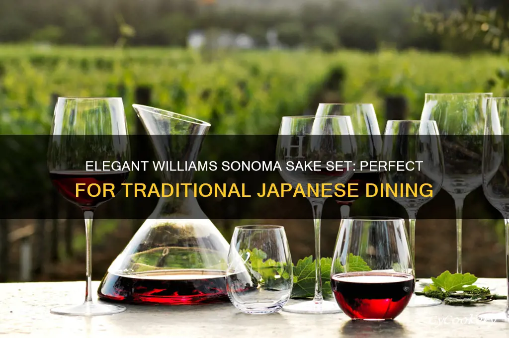 wililams sonoma sake set