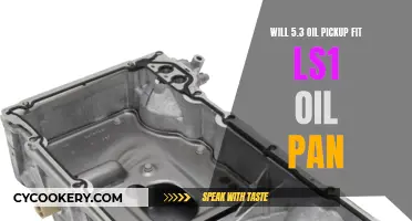 Oil Pan Compatibility: 5.3 Pickup and LS1 Pan