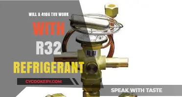 Can R32 Refrigerant Be Used with a 410A TXV?