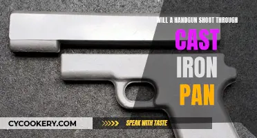 Handgun vs. Cast Iron: Can Bullets Pierce Pans?