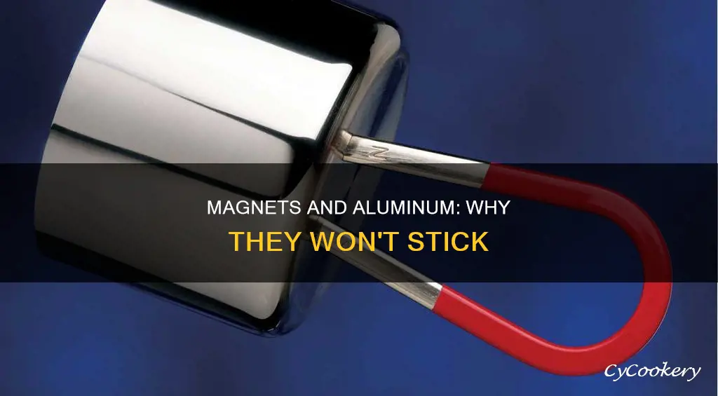 will a magnet stick to aluminum pan