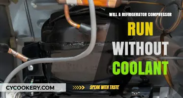 Can a Refrigerator Compressor Operate Efficiently Without Coolant?