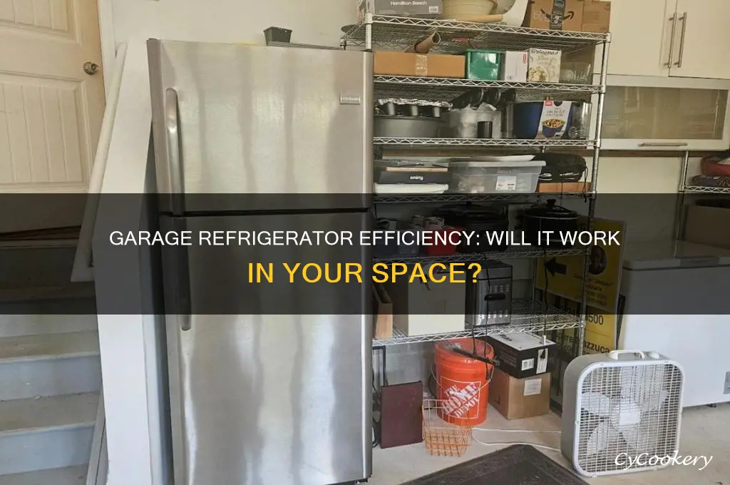 will a refrigerator work in a garage