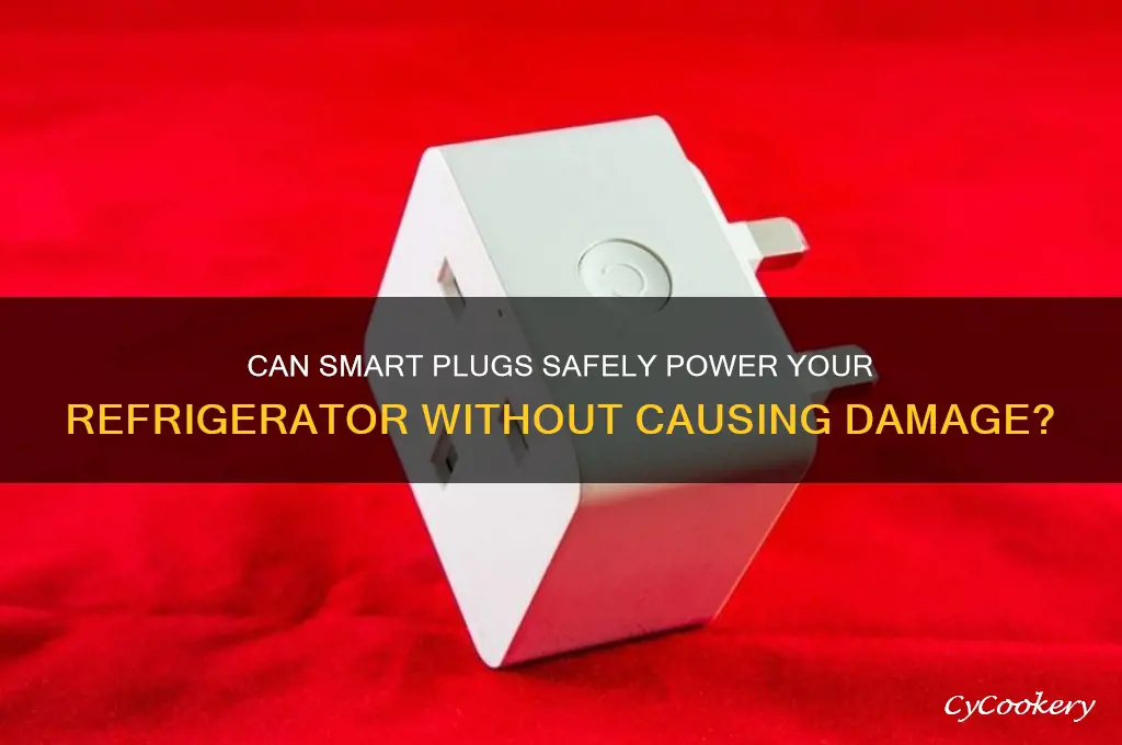 will a smart plug damage a refrigerator