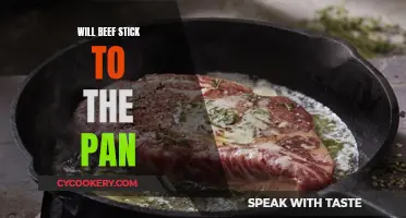 Cooking Beef: Sticking to the Pan?