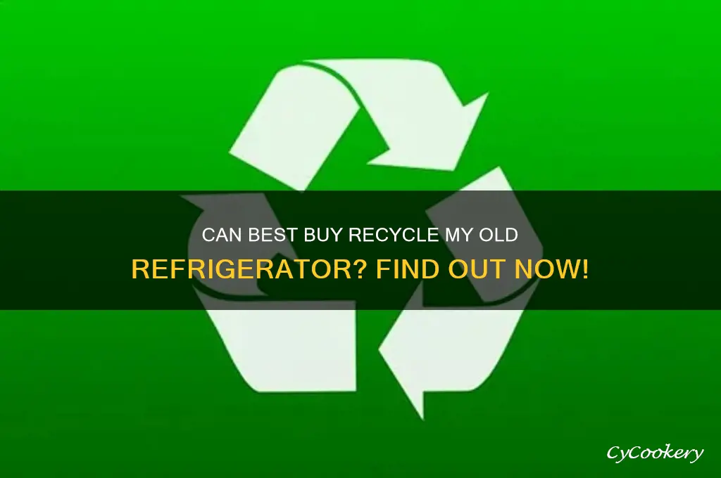 will best buy take my old refrigerator