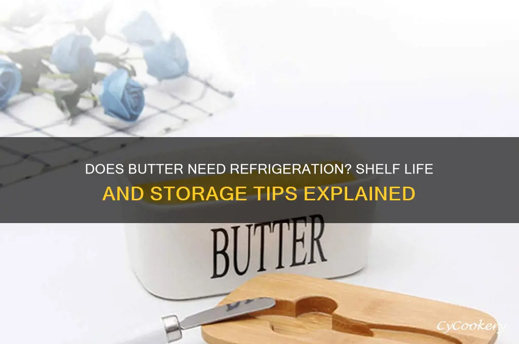 will butter go bad if not refrigerated