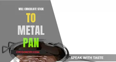 Metal Pan and Chocolate: A Sticky Situation?