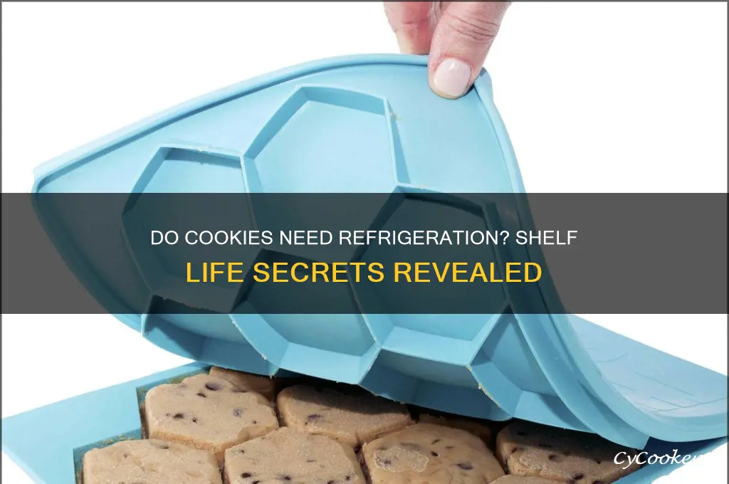 will cookies go bad if not refrigerated