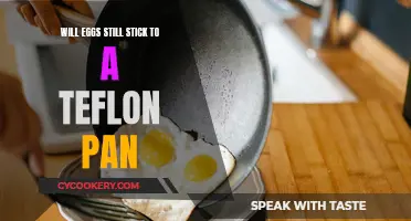 Teflon Pan and Eggs: A Sticky Situation?