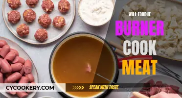 Can Fondue Burners Cook Meat?