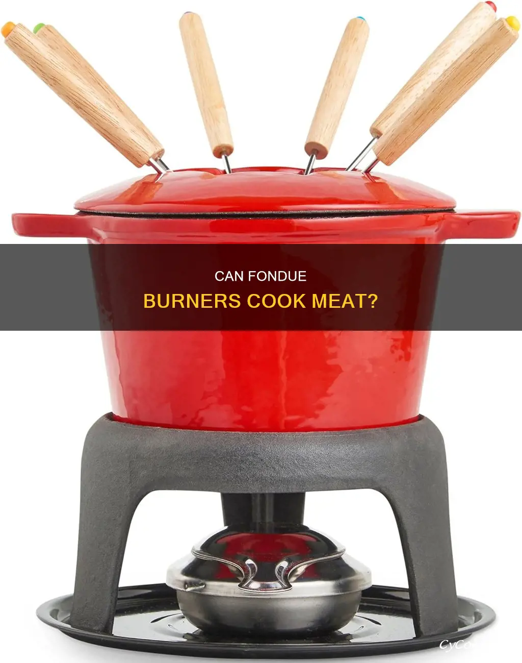 will fondue burner cook meat