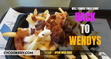 Will Wendy's Bring Back the Fondue Fries?