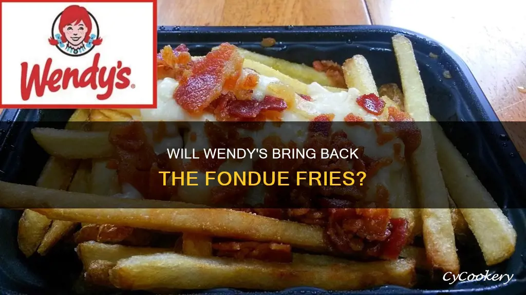 will fondue fries come back to wendys