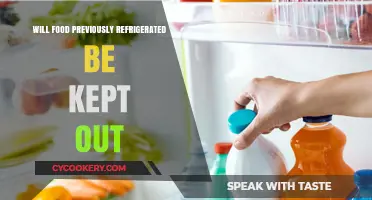 Can Previously Refrigerated Food Be Safely Left Out?