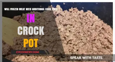 Frozen Meat in Crock Pot: Does Cooking Time Increase?