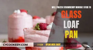 Strawberry Mousse: Glass Loaf Pan Success?