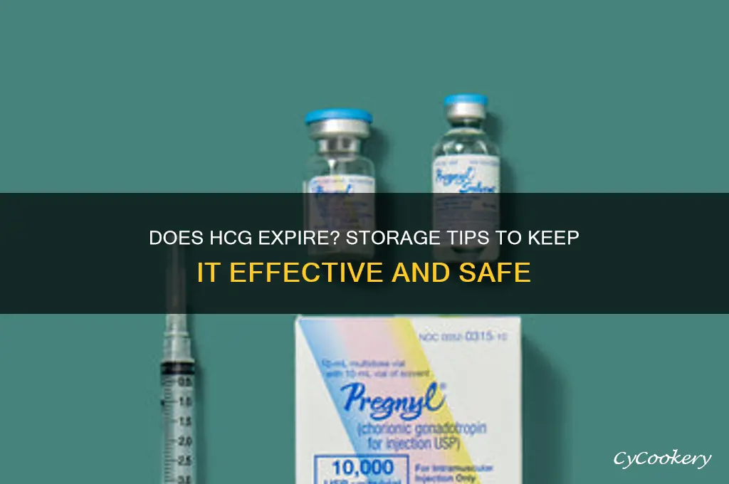 will hcg go bad if not refrigerated