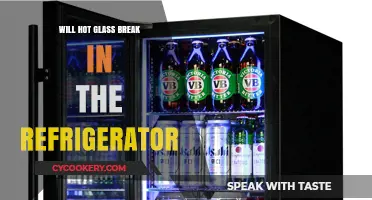 Can Hot Glass Safely Cool in the Fridge Without Breaking?