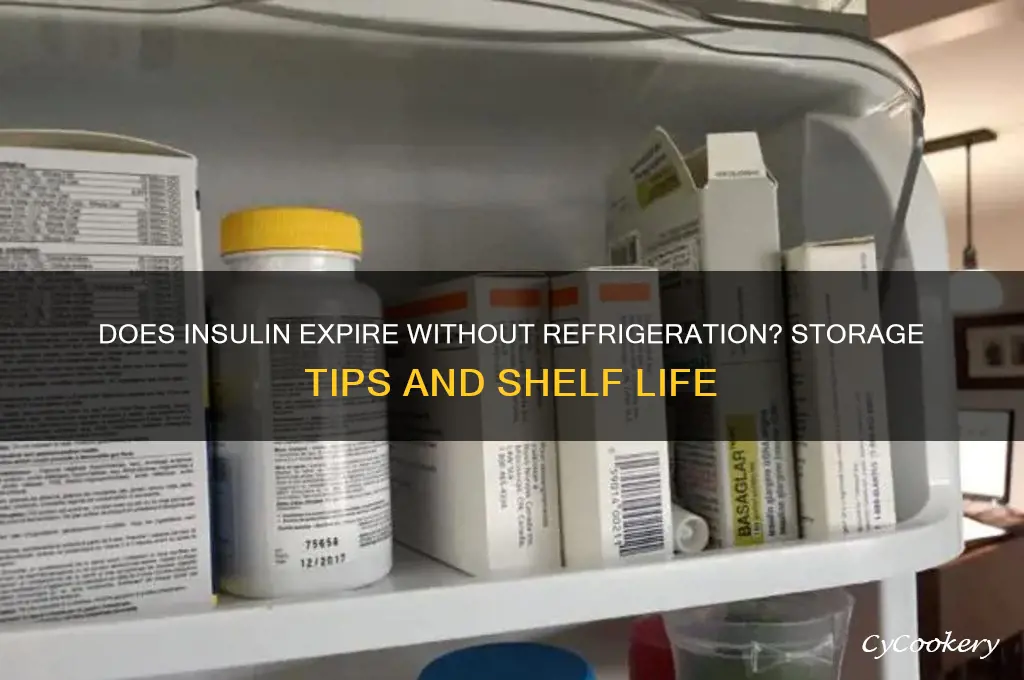 will insulin go bad if not refrigerated