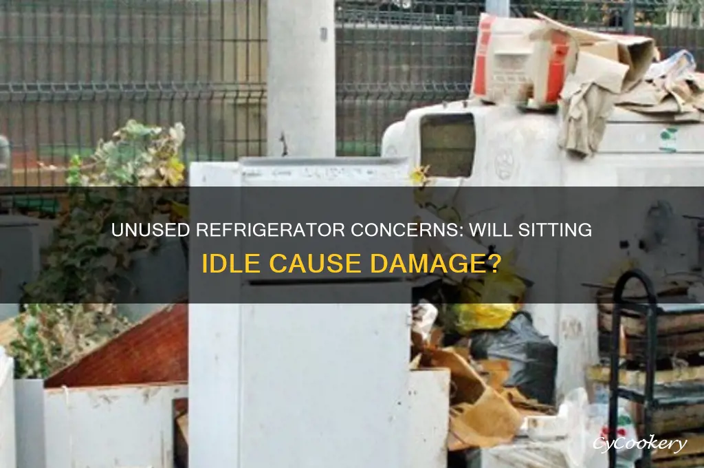 will it hurt refrigerator to sit unused