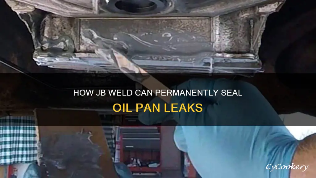 will jb weld seal a oil pan