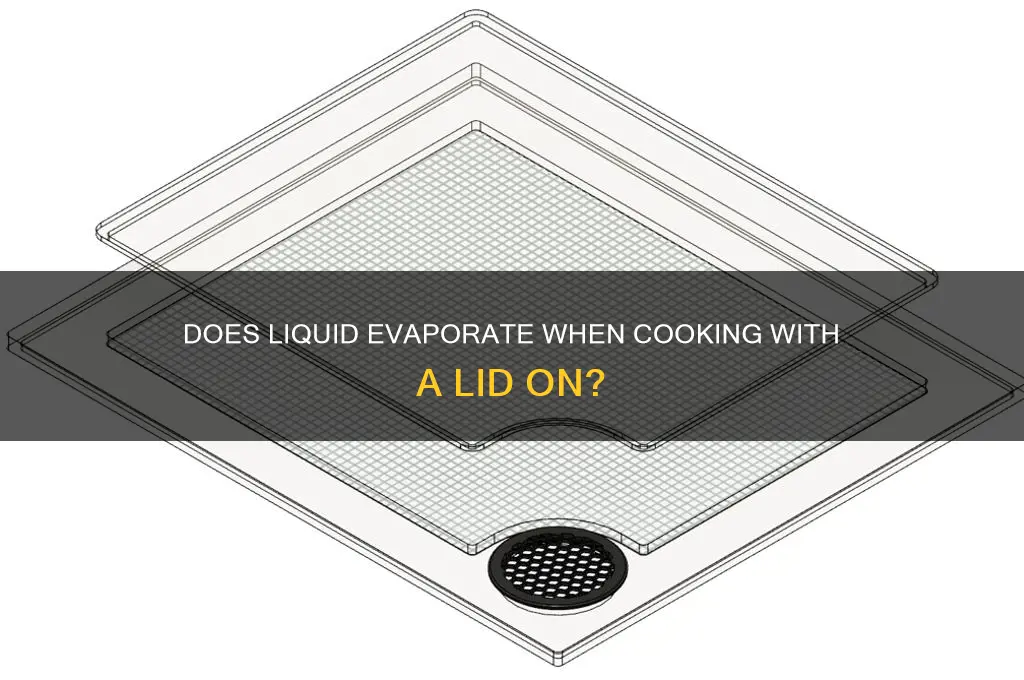 will liquid cook off with a pot lid on