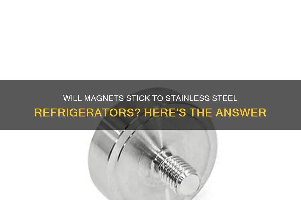 will magnets stick to stainless steel refrigerator