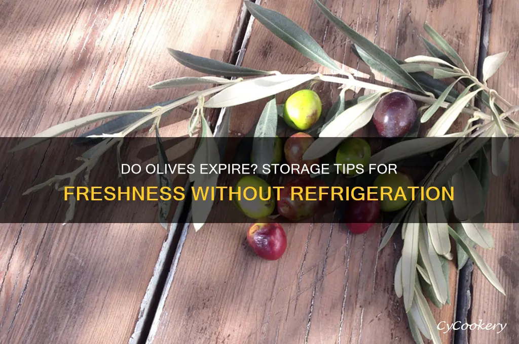 will olives go bad if not refrigerated