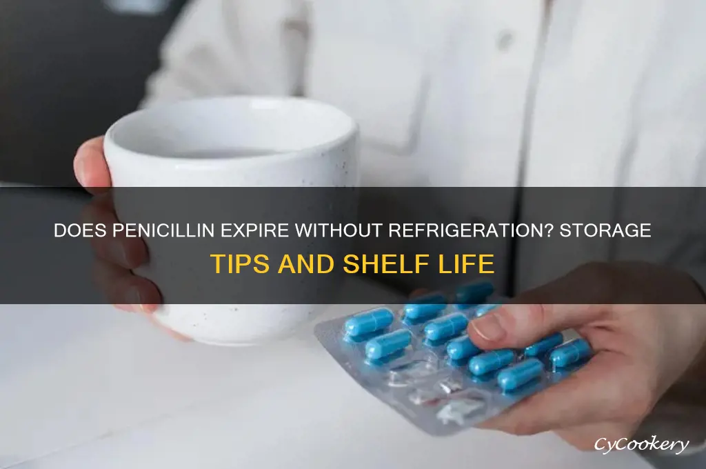 will penicillin go bad if not refrigerated