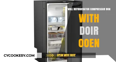Can Your Fridge Compressor Operate Efficiently with the Door Open?
