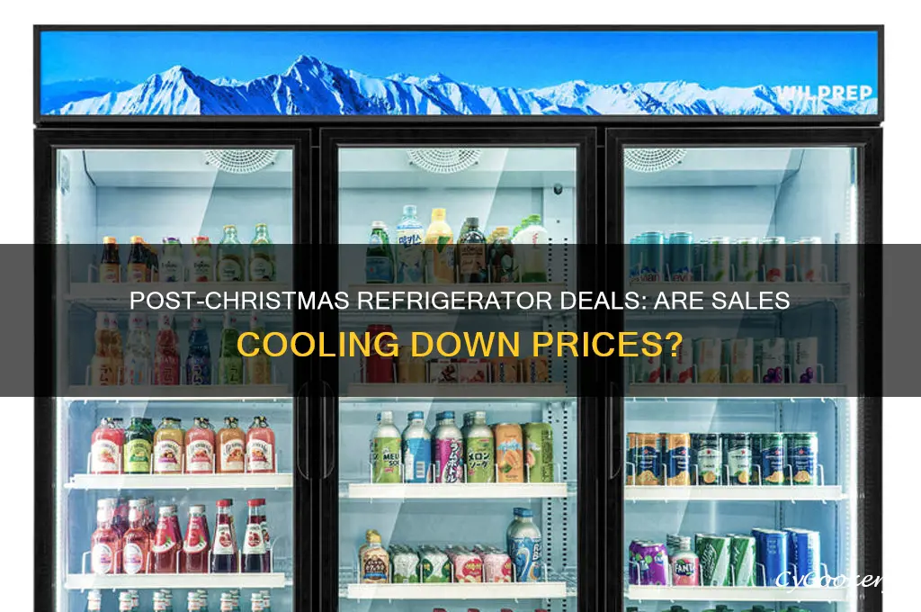 will refrigerators go on sale after christmas