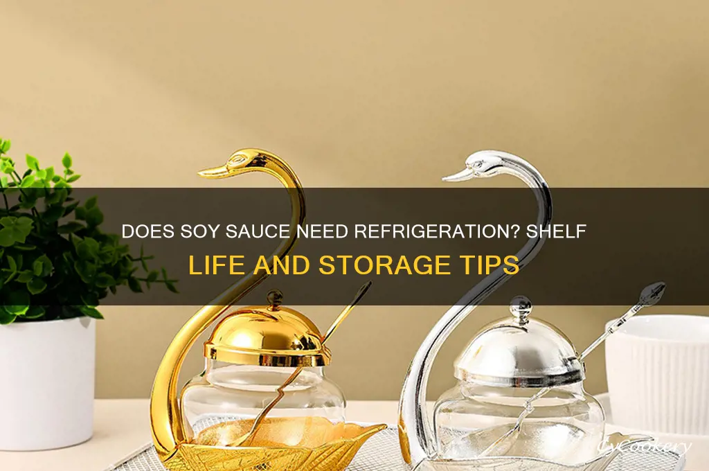 will soy sauce spoil if not refrigerated