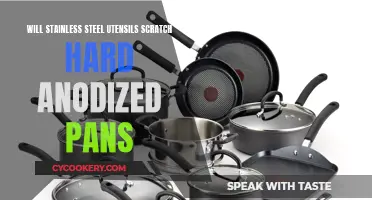 Steel Utensils Scratch Hard Anodized Pans?