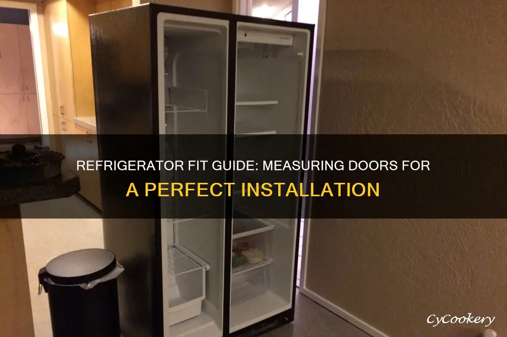 will the refrigerator fit through my door