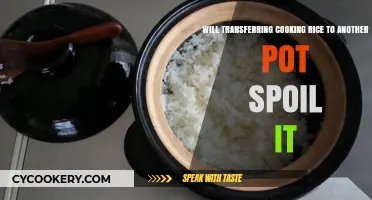 Does Transferring Cooked Rice to Another Pot Affect Its Quality?