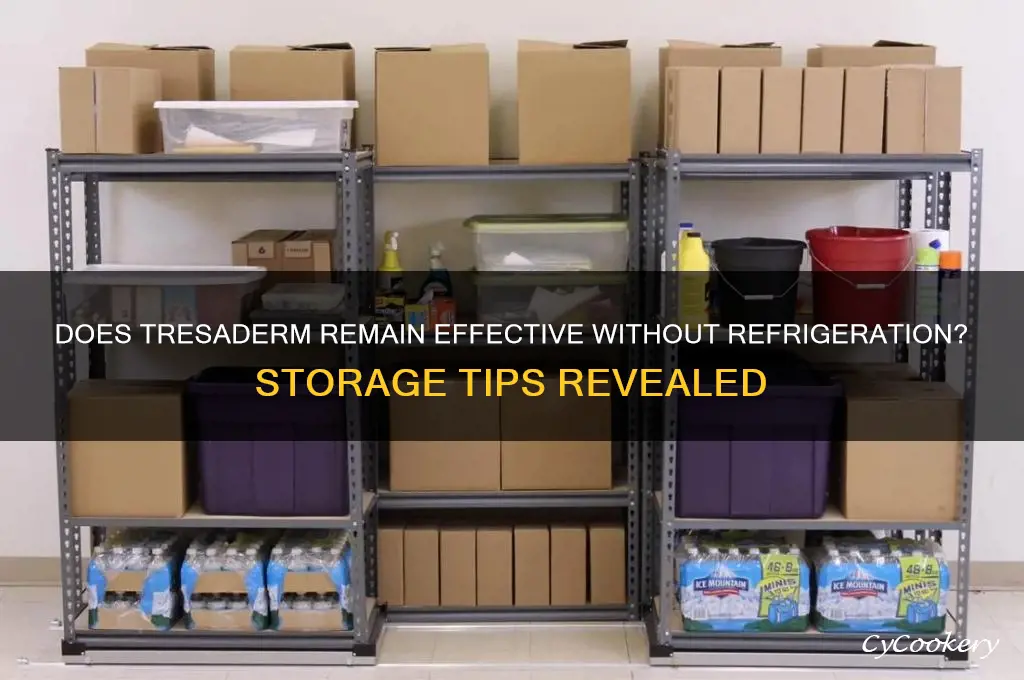 will tresaderm stay potent if not refrigerated