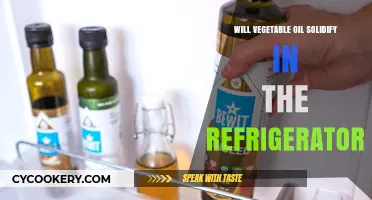 Does Vegetable Oil Harden in the Fridge? A Chilling Experiment