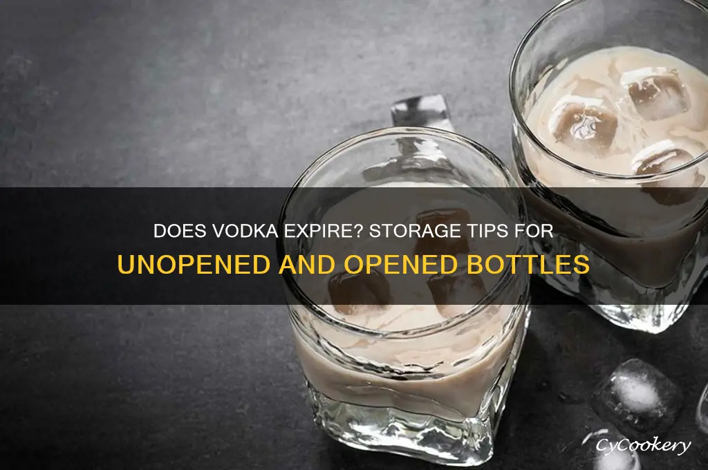 will vodka go bad if not refrigerated