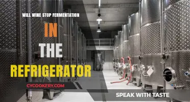 Does Refrigeration Halt Wine Fermentation? Exploring the Cooling Effect