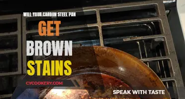 Carbon Steel Pans: Brown Stains, What's the Deal?