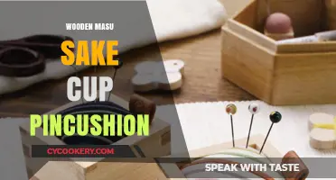 Crafting a Wooden Masu Sake Cup Pincushion: A Creative DIY Guide