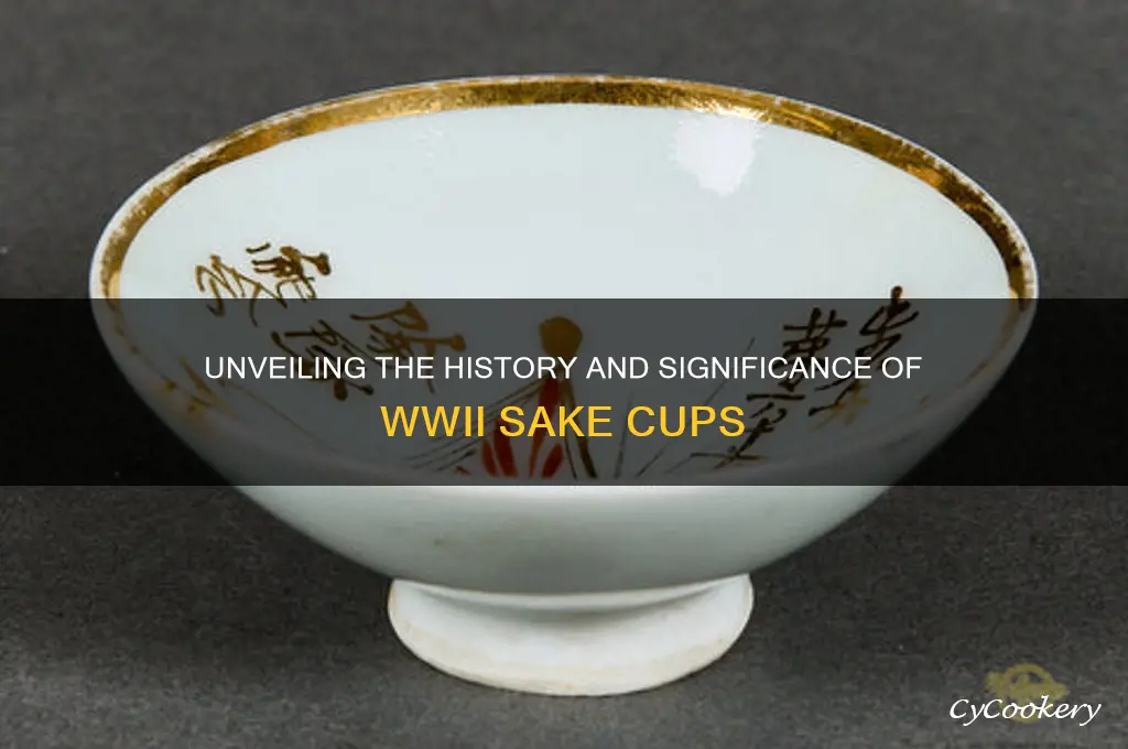 ww11 sake cup