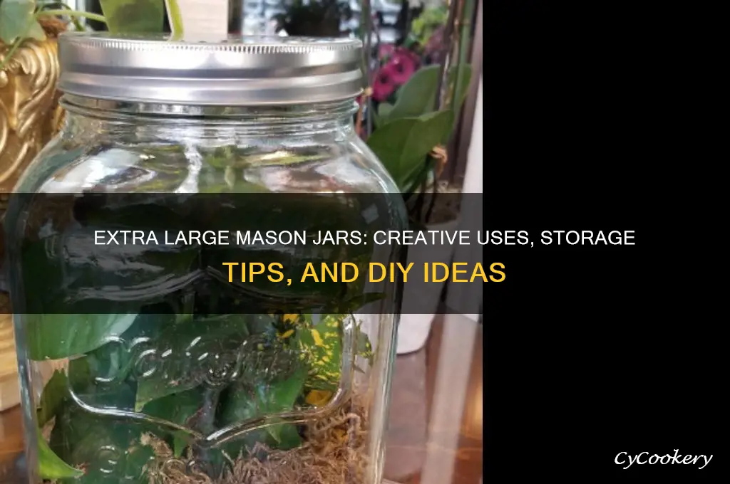 x large mason jars